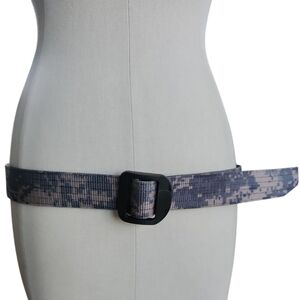 Proper Nylon Camo Tactical Belt – Large – Adjustable Military-Grade Webbing